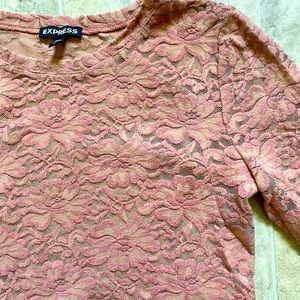 Small express long sleeve shirt.